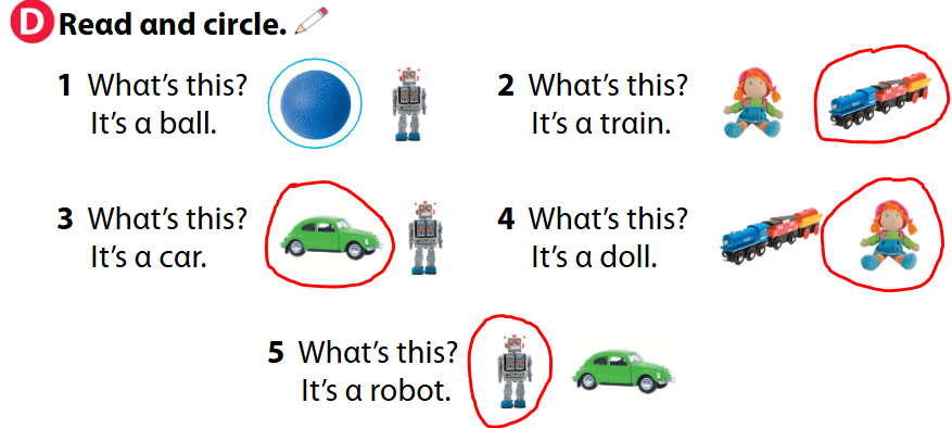 Tiếng Anh lớp 1 Wonderful World Unit 4 Lesson 3 minh họa 5