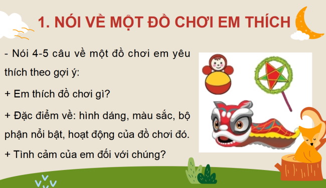 PowerPoint Tiếng Việt 2 Bài 4: Luyện tập tả đồ vật quen thuộc (tiếp theo)