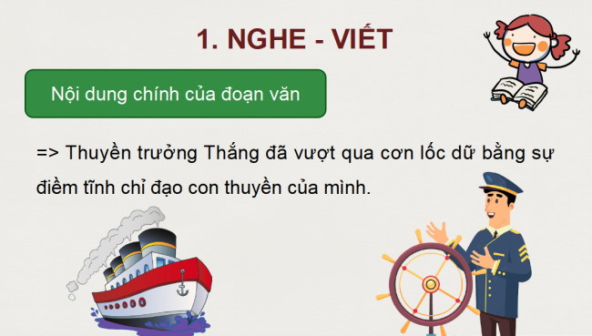 PowerPoint Tiếng Việt 2 Bài 4: Nghe - viết Vượt qua lốc dữ, Phân biệt ng/ngh, s/x, uôc/uôt