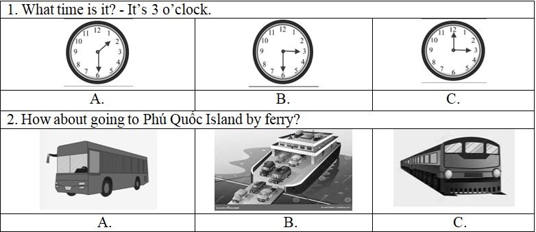 Đề thi học kì 1 tiếng Anh 5 English Discovery số 3