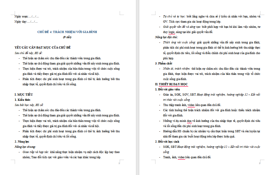 Giáo án PowerPoint HĐTN 12 Chủ đề 4