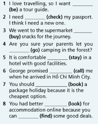 SBT Tiếng Anh 9 Right On Grammar Bank Unit 2 minh họa 1