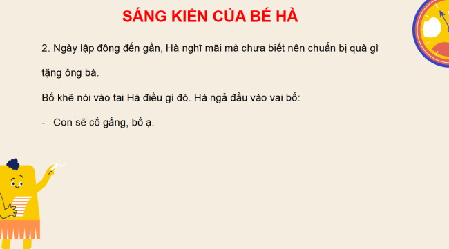 PowerPoint Tiếng Việt 2 Bài 12: Sáng kiến của bé Hà