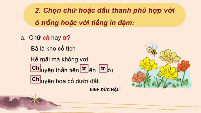 PowerPoint Tiếng Việt 2 Bài 12: Nghe - viết Ông và cháu, Chữ hoa K