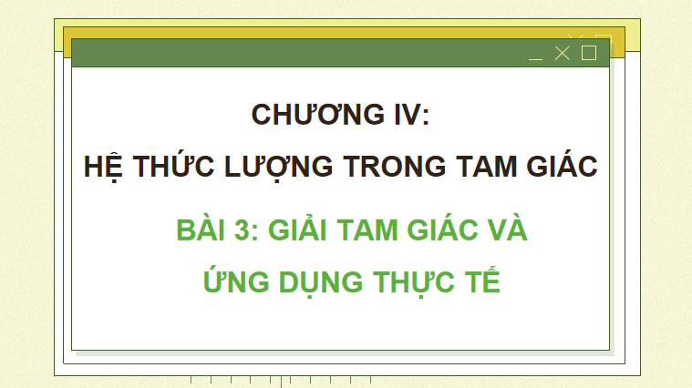 Giáo án PowerPoint Toán 10 Bài 3