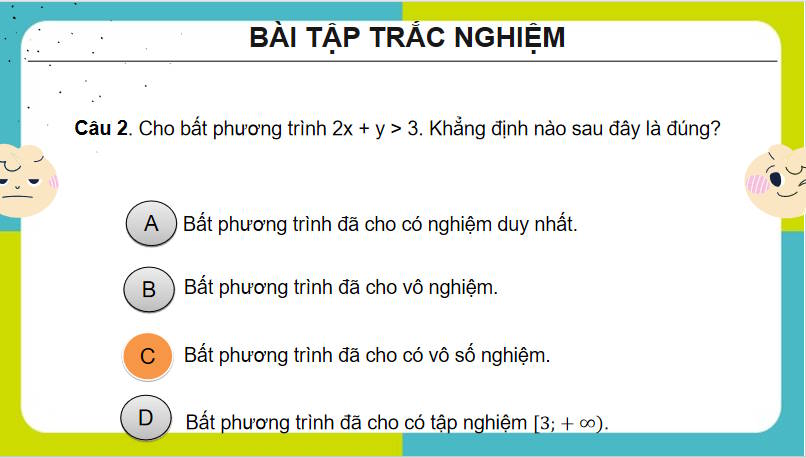 Giáo án PowerPoint Toán 10 Bài tập cuối chương 2 