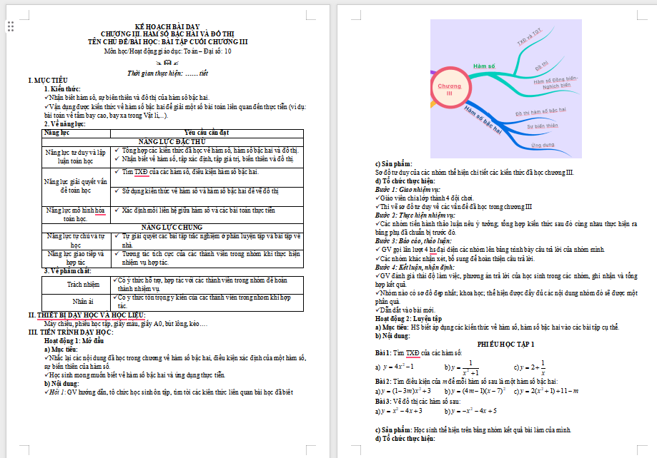 Giáo án PowerPoint Toán 10 Bài tập cuối chương 3 