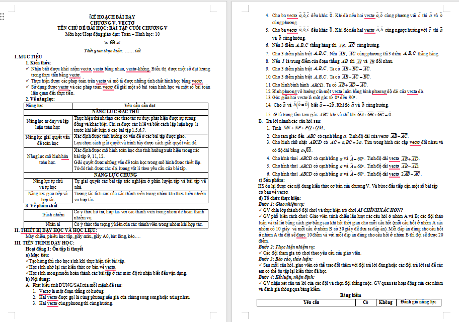 Giáo án PowerPoint Toán 10 Bài tập cuối chương 5 