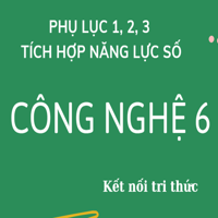 Kế hoạch tích hợp năng lực số môn Công nghệ lớp 6 - Kết nối tri thức 