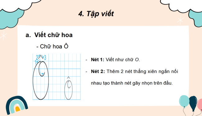 PowerPoint Tiếng Việt 2 Bài 17: Nghe - viết Tiếng võng kêu, Chữ hoa Ô, Ơ