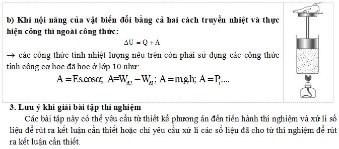 Bài toán về Bài tập vật lí nhiệt