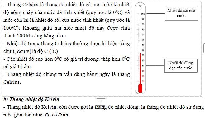 Bài tập Nhiệt độ - Thang nhiệt độ - Nhiệt kế