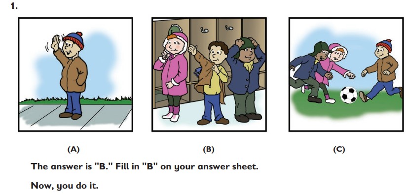 Đề listening TOEFL Primary step 2 - Part 1