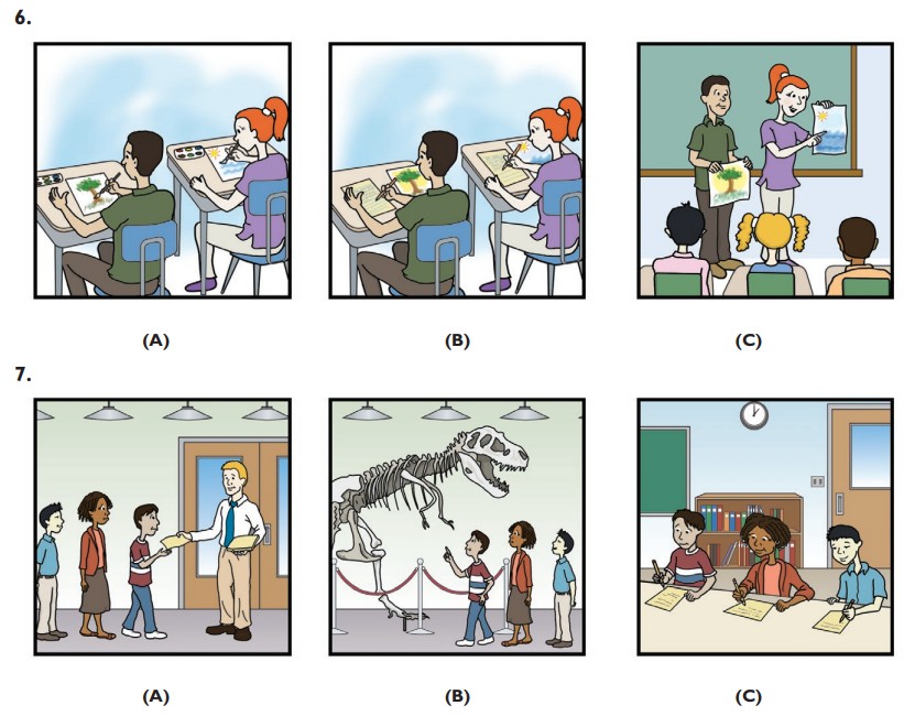 Đề listening TOEFL Primary step 2 - Part 1