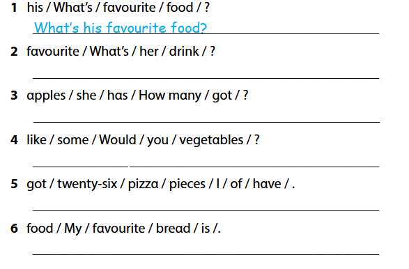 Sách bài tập Tiếng Anh 4 Wonderful world Review 2 minh họa 4