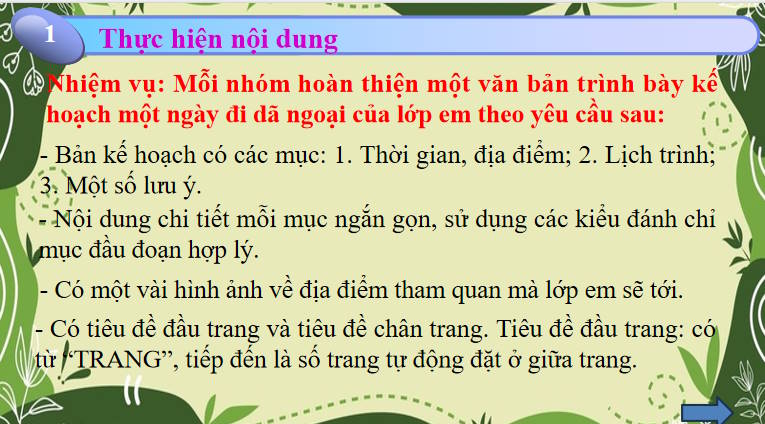 Giáo án PowerPoint Tin học 8 Bài 5: Thực hành tổng hợp