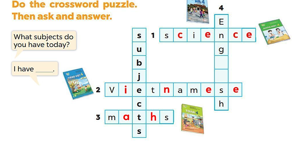 Sách tiếng Anh 4 unit 7 Our timetables lesson 1 minh họa 7