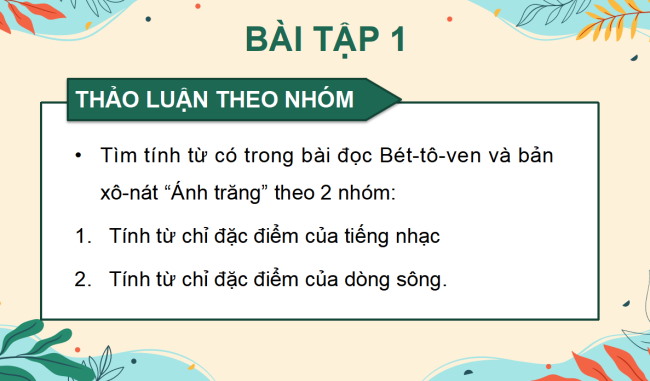 PowerPoint Tiếng Việt 4 Bài 23: Luyện tập về tính từ