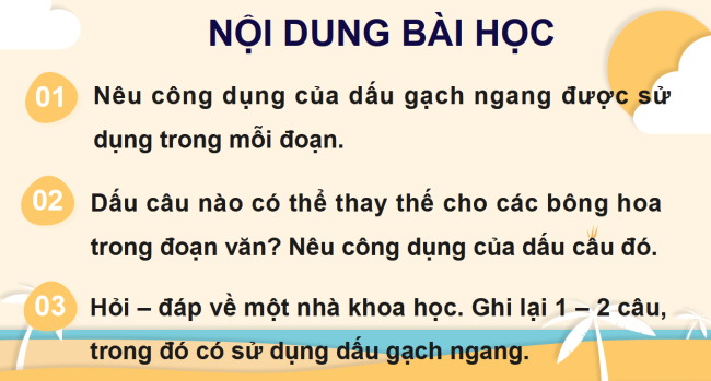 PowerPoint Tiếng Việt 4 Bài 29: Luyện tập về dấu gạch ngang