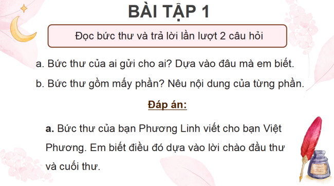 PowerPoint Tiếng Việt 4 Bài 31: Tìm hiểu cách viết thư