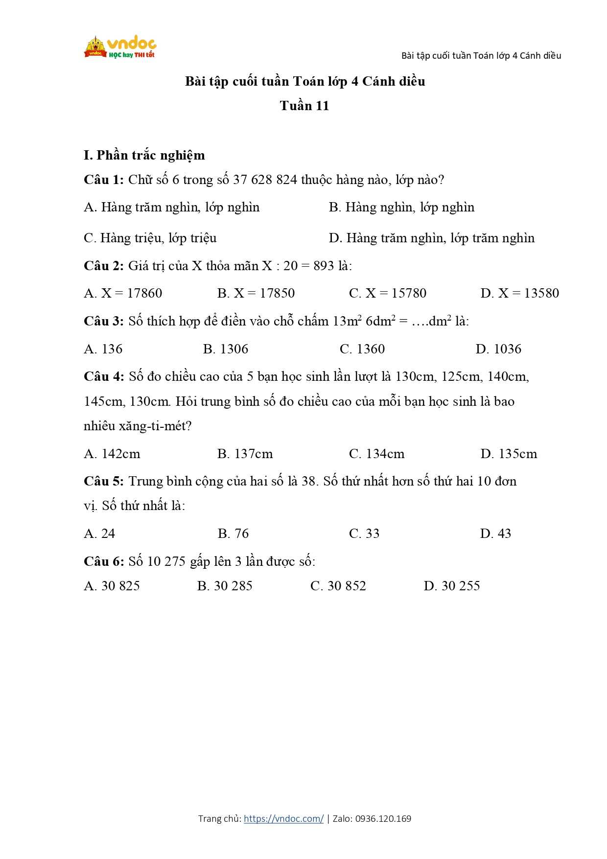 bai tap cuoi tuan toan lop 4 canh dieu tuan 11 page 0001*831477