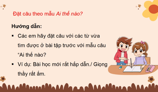 PowerPoint Tiếng Việt 3 Bài 3: Luyện tập về từ chỉ sự vật, đặc điểm. Luyện tập câu kể