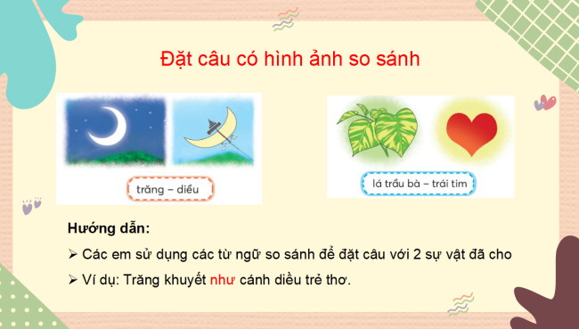 PowerPoint Tiếng Việt 3 Bài 3: Luyện tập về so sánh