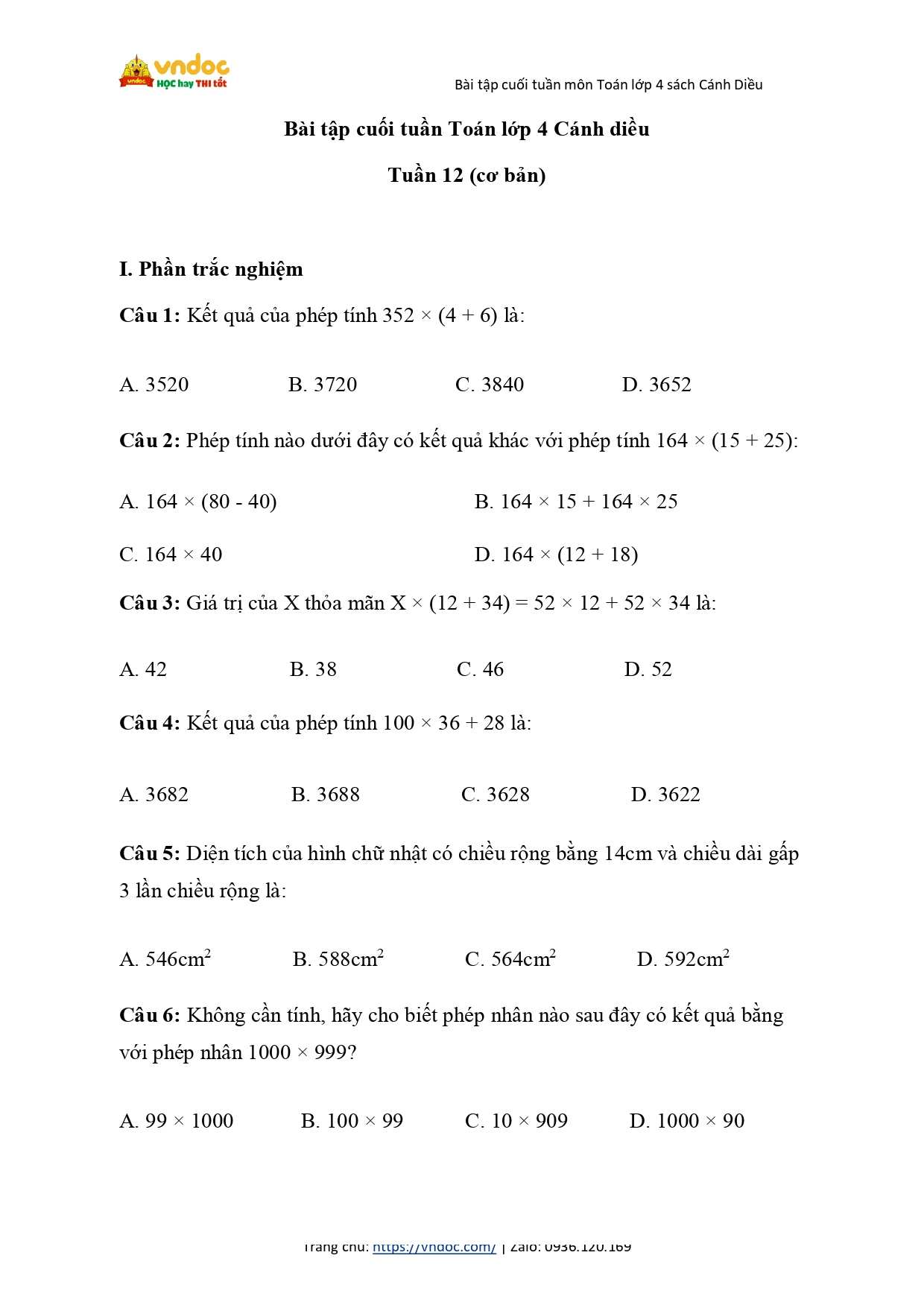 bai tap cuoi tuan toan lop 4 canh dieu tuan 12 page 0001*833537