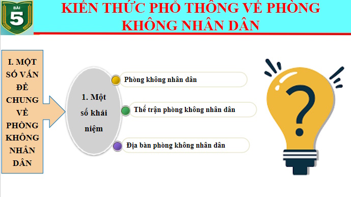 Giáo án PowerPoint Giáo dục Quốc phòng 11 Bài 5
