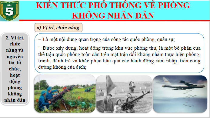 PowerPoint Giáo dục Quốc phòng và An ninh Kết nối tri thức