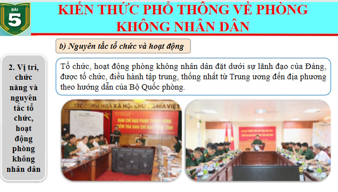 PowerPoint Giáo dục Quốc phòng và An ninh Kết nối tri thức