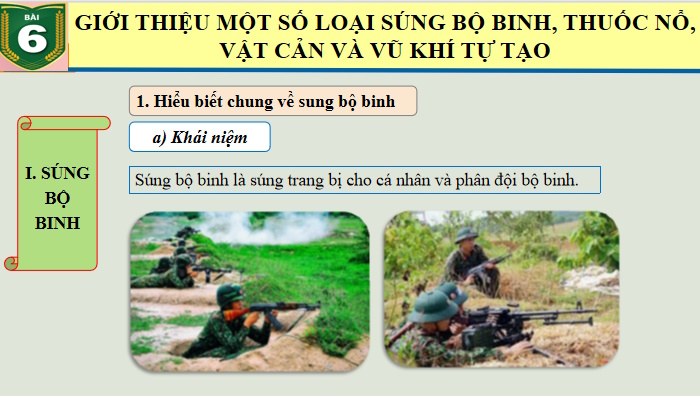 Giáo án PowerPoint Giáo dục Quốc phòng 11 Bài 6