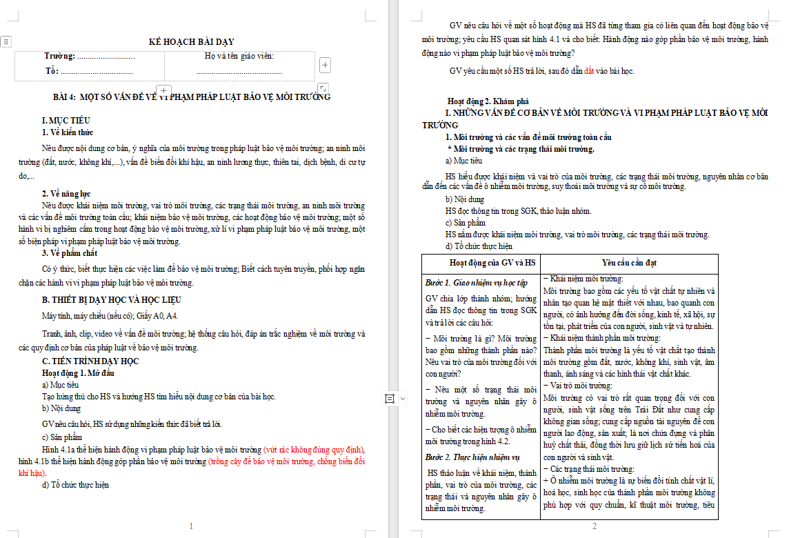 Giáo án PowerPoint Giáo dục Quốc phòng 11 Bài 4