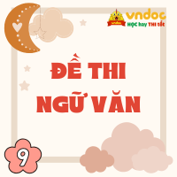 Đề thi giữa học kì 1 Văn 9 năm 2026