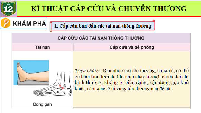 Giáo án PowerPoint Giáo dục Quốc phòng 10 Bài 12