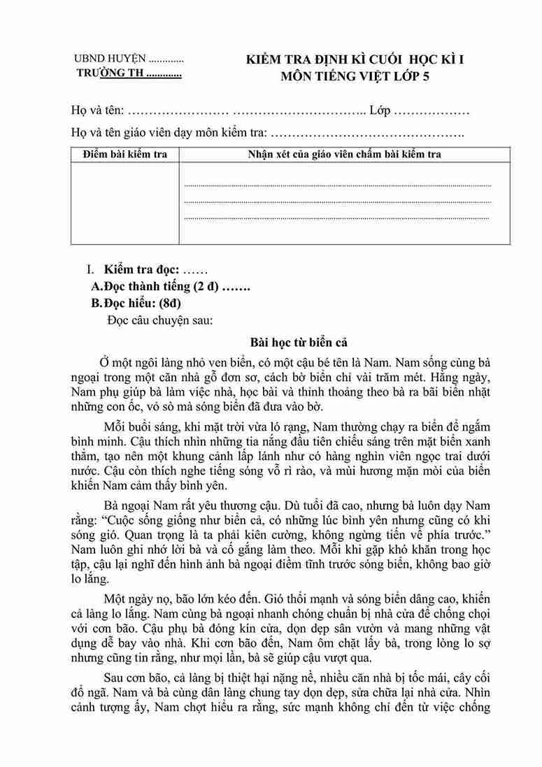 De thi hoc ki 1 lop 5 mon tieng viet kntt de so 10 hinh anh 1*835142