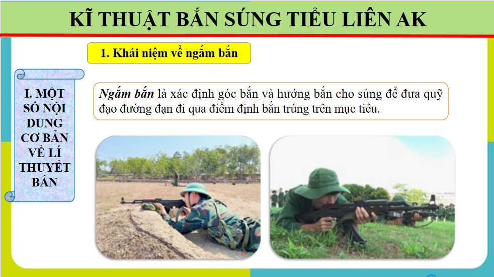 Giáo án PowerPoint GDQP 12 Bài 6