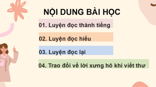 PowerPoint Tiếng Việt 3 Bài 2: Thư thăm bạn