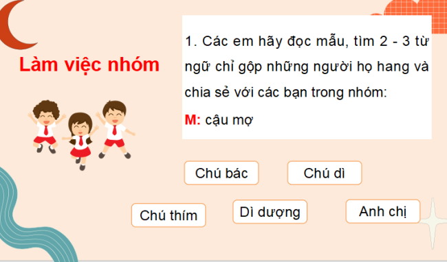 PowerPoint Tiếng Việt 3 Bài 1: Mở rộng vốn từ Gia đình