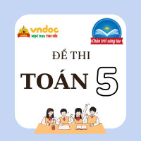 Đề thi Học kì 1 Toán 5 Chân trời sáng tạo