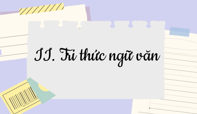 PowerPoint Ngữ văn 6 Bài 5: Tri thức ngữ văn