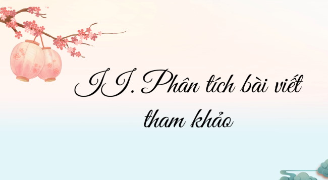 PowerPoint Ngữ văn 6 Bài 5: Viết bài văn tả cảnh sinh hoạt