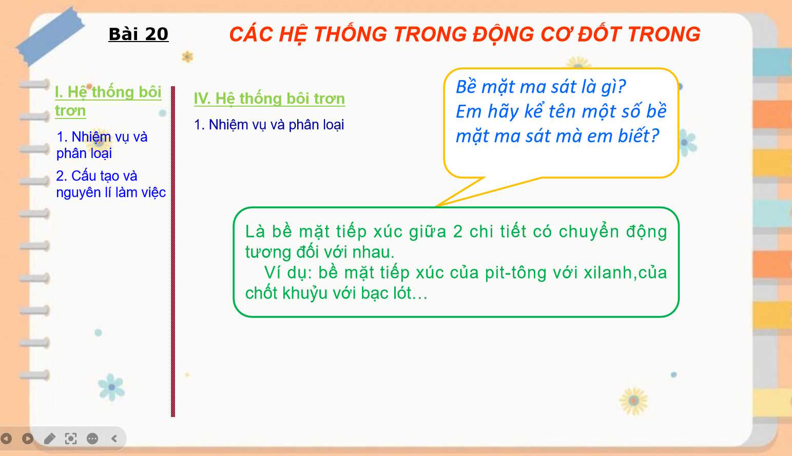 Giáo án PowerPoint Công nghệ 11 Bài 20