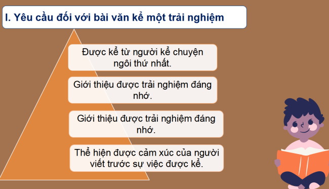 PowerPoint Ngữ văn 6 Bài 4: Kể lại một trải nghiệm của bản thân