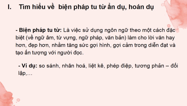 PowerPoint Ngữ văn 6 Bài 5: Thực hành tiếng Việt