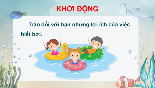PowerPoint Tiếng Việt 3 Bài 5: Nhật kí tập bơi