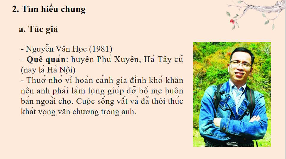 Bài học từ cây cau