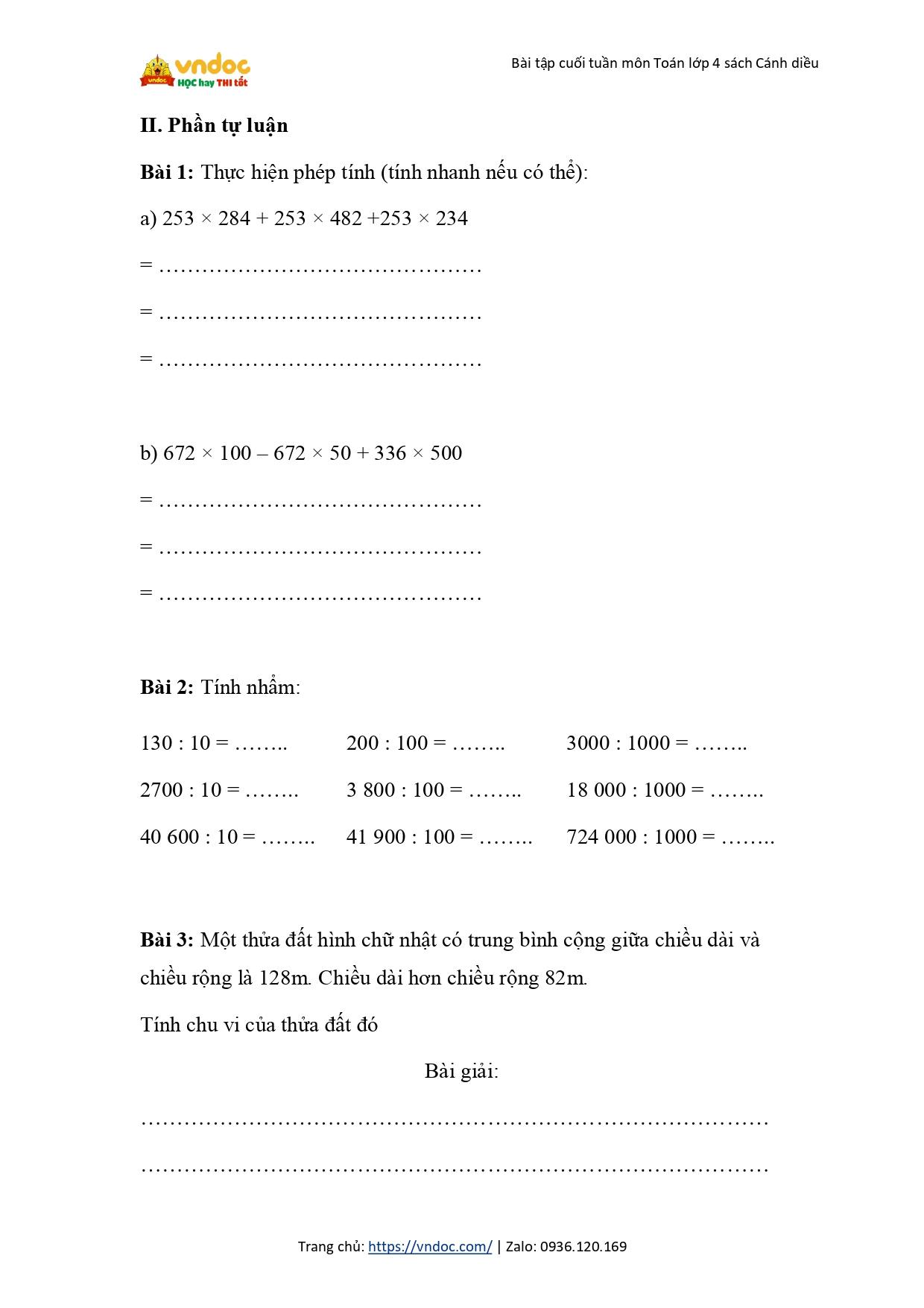 bai tap cuoi tuan toan lop 4 canh dieu tuan 13 co ban page 0002*838926