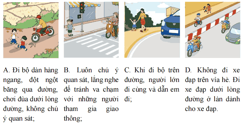 An toàn giao thông cho nụ cười trẻ thơ lớp 3