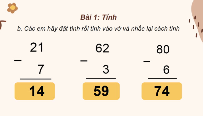PowerPoint Toán 2: Luyện tập trang 70